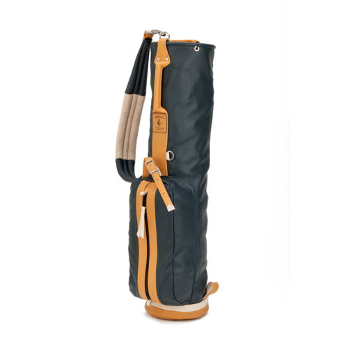 Handmade Canvas & Leather Stand Bag Classic Style Golf 